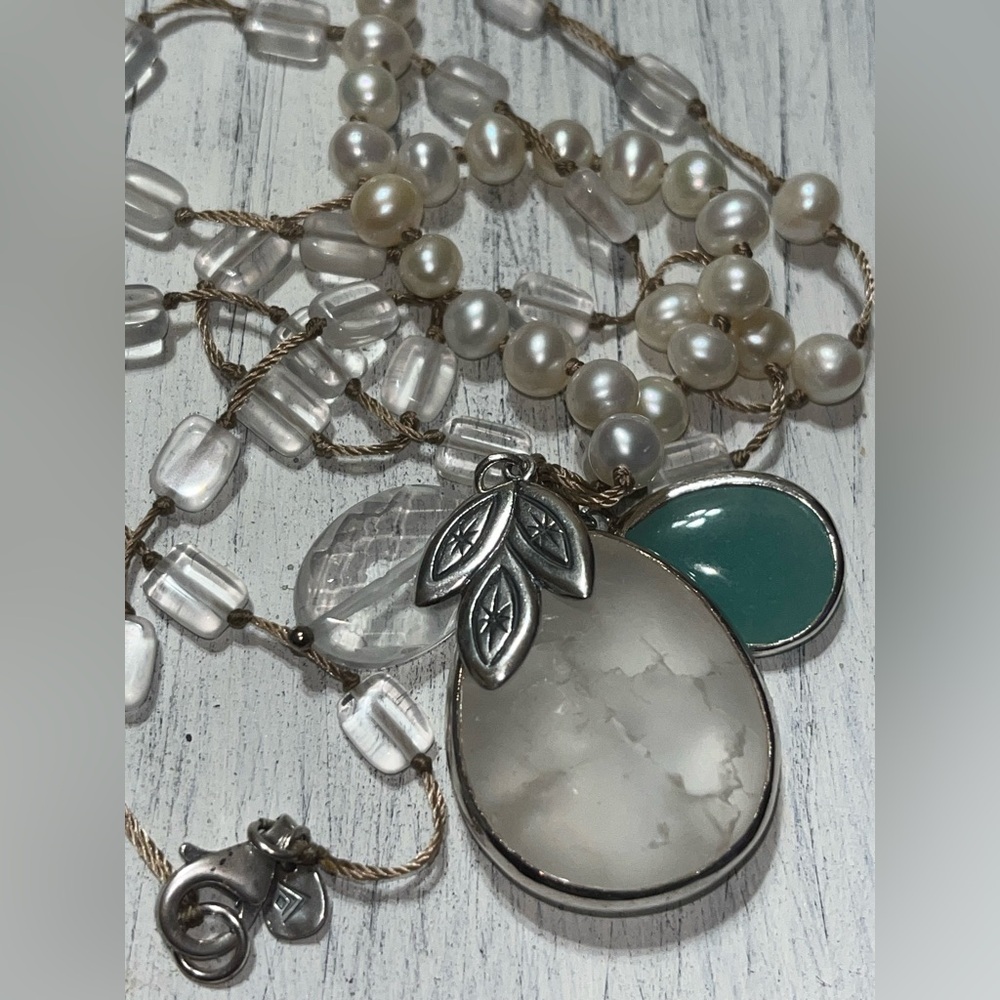 Retired Silpada Sterling Silver “Oh So Pretty” Necklace